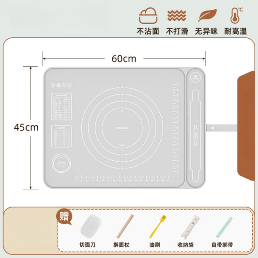 Silikonový vál na těsto (600x450mm)