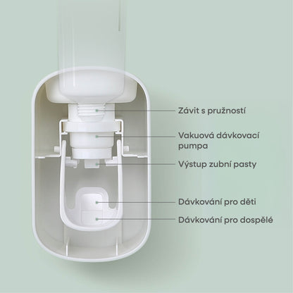 Automatický dávkovač zubní pasty