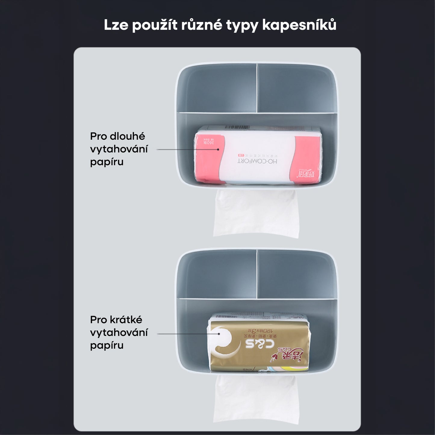 Krabice na ubrousky
