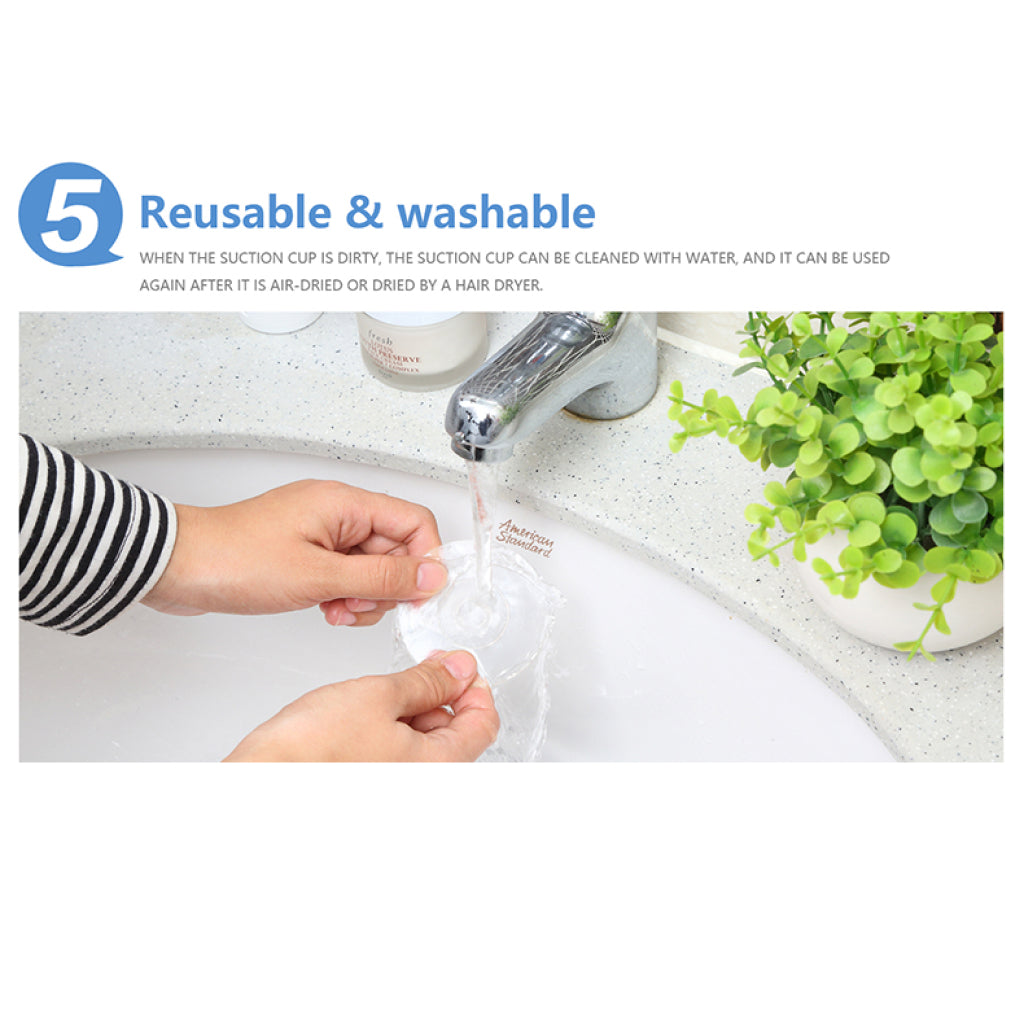 Dvouramenný držák na ručníky s přísavkou