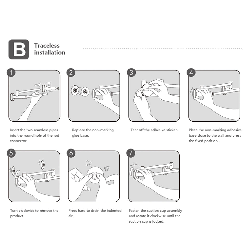 Dvouramenný držák na ručníky s přísavkou