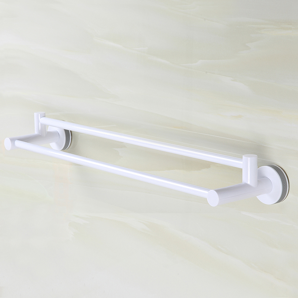 Dvouramenný držák na ručníky s přísavkou