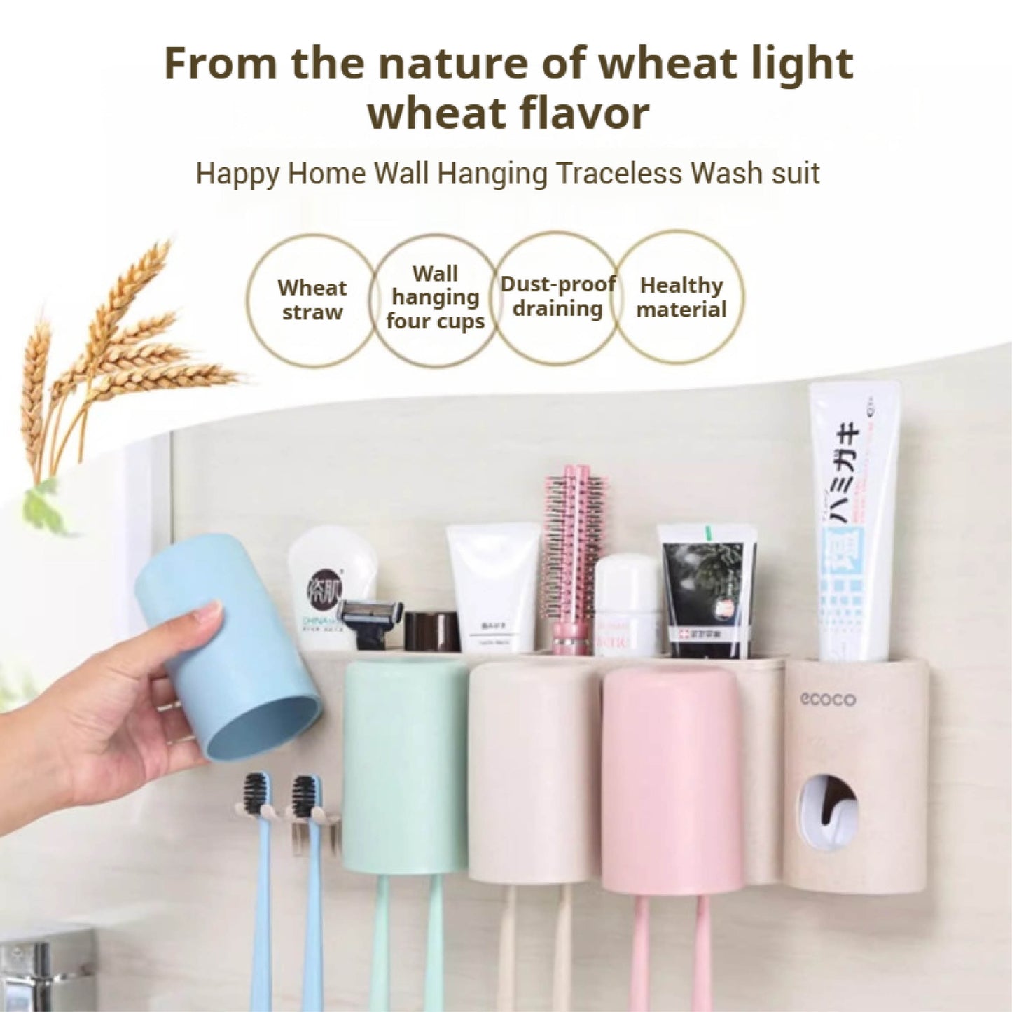 Držák na zubní kartáčky