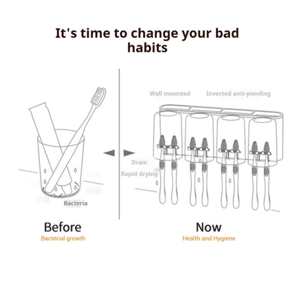 Držák na zubní kartáčky