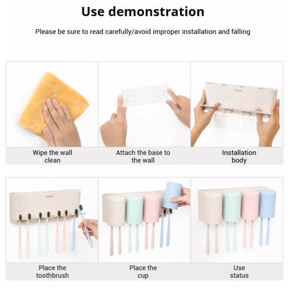 Držák na zubní kartáčky