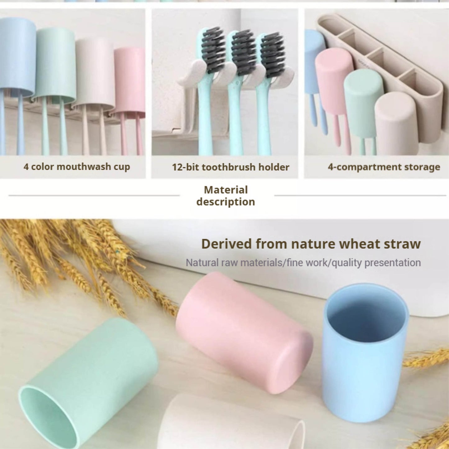 Držák na zubní kartáčky