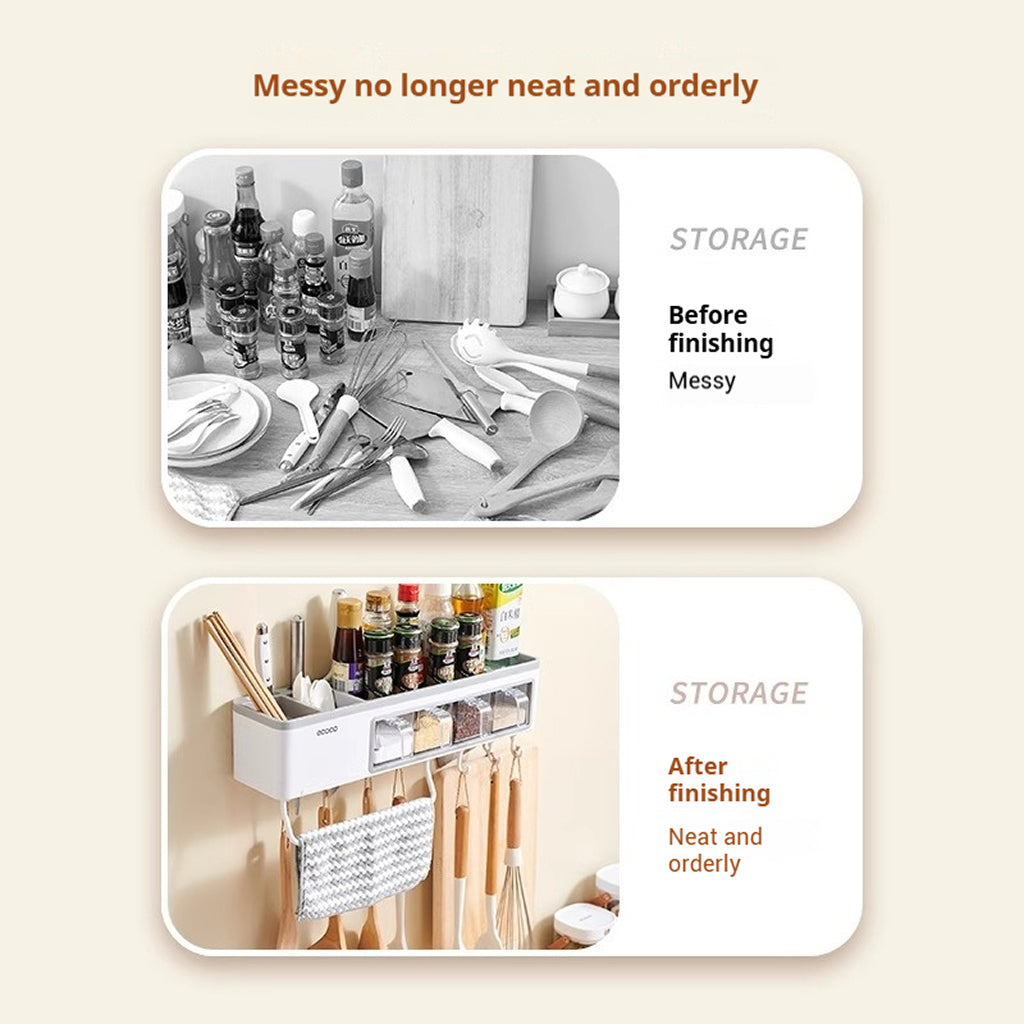 Multifunkční nástěnný držák do kuchyně