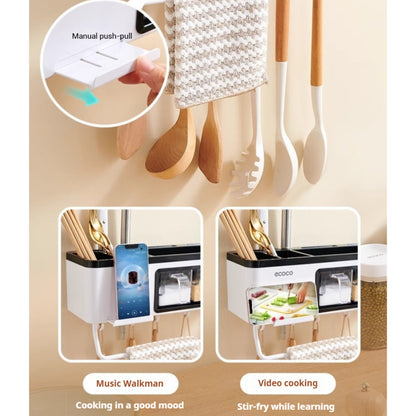 Multifunkční nástěnný držák do kuchyně