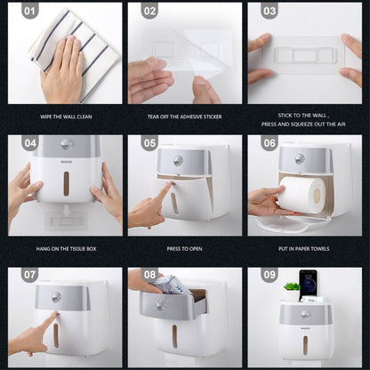 Dvoupatrový box na ubrousky