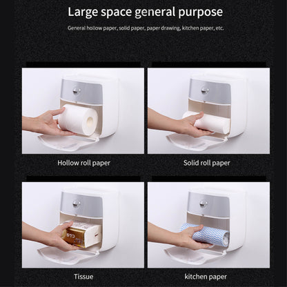 Dvoupatrový box na ubrousky