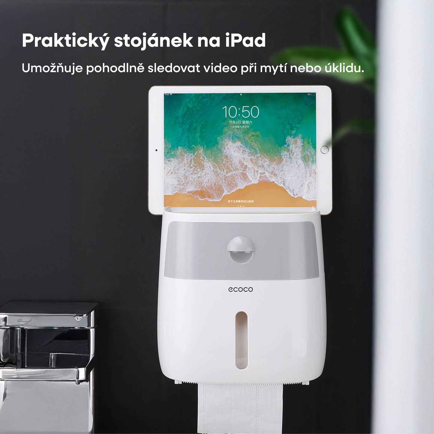Dvoupatrový box na ubrousky