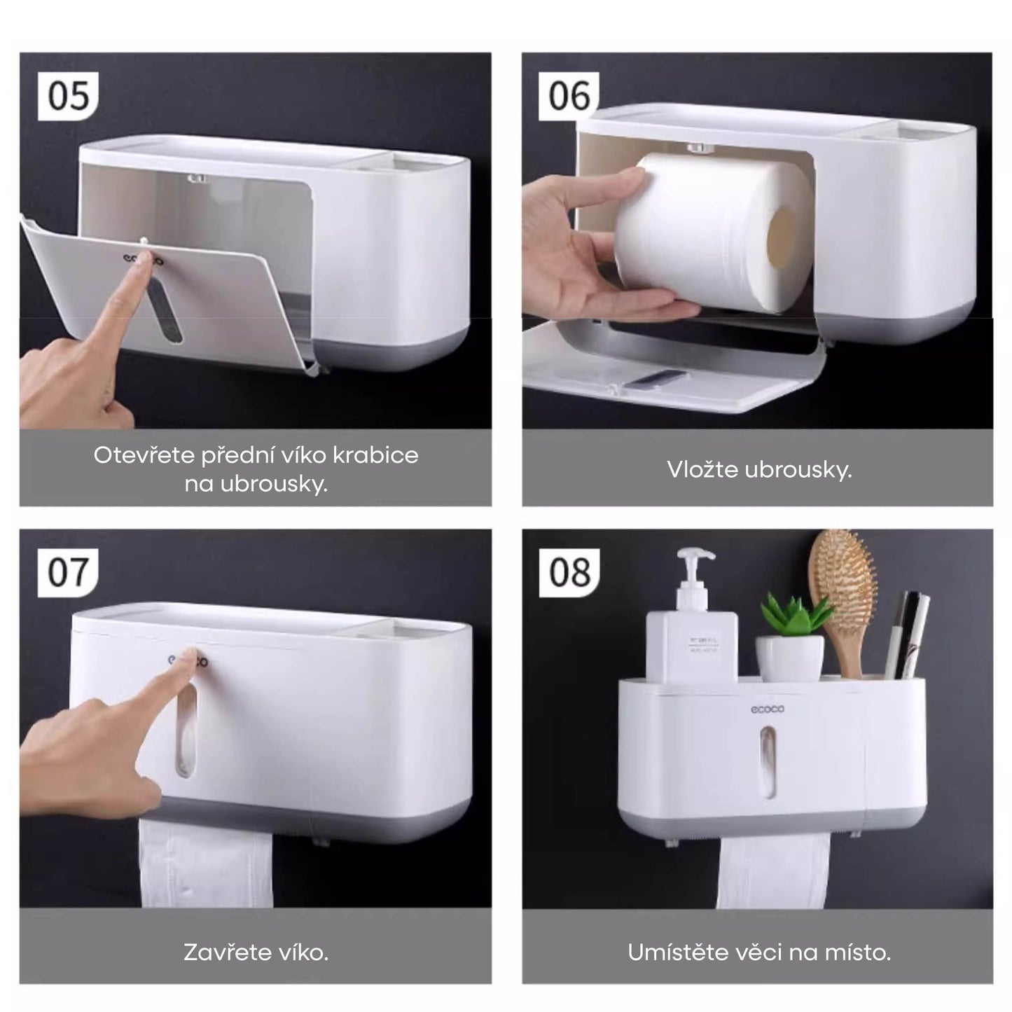 Zásobník na toaletní papír