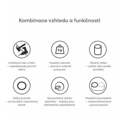Multifunkční držák na fén