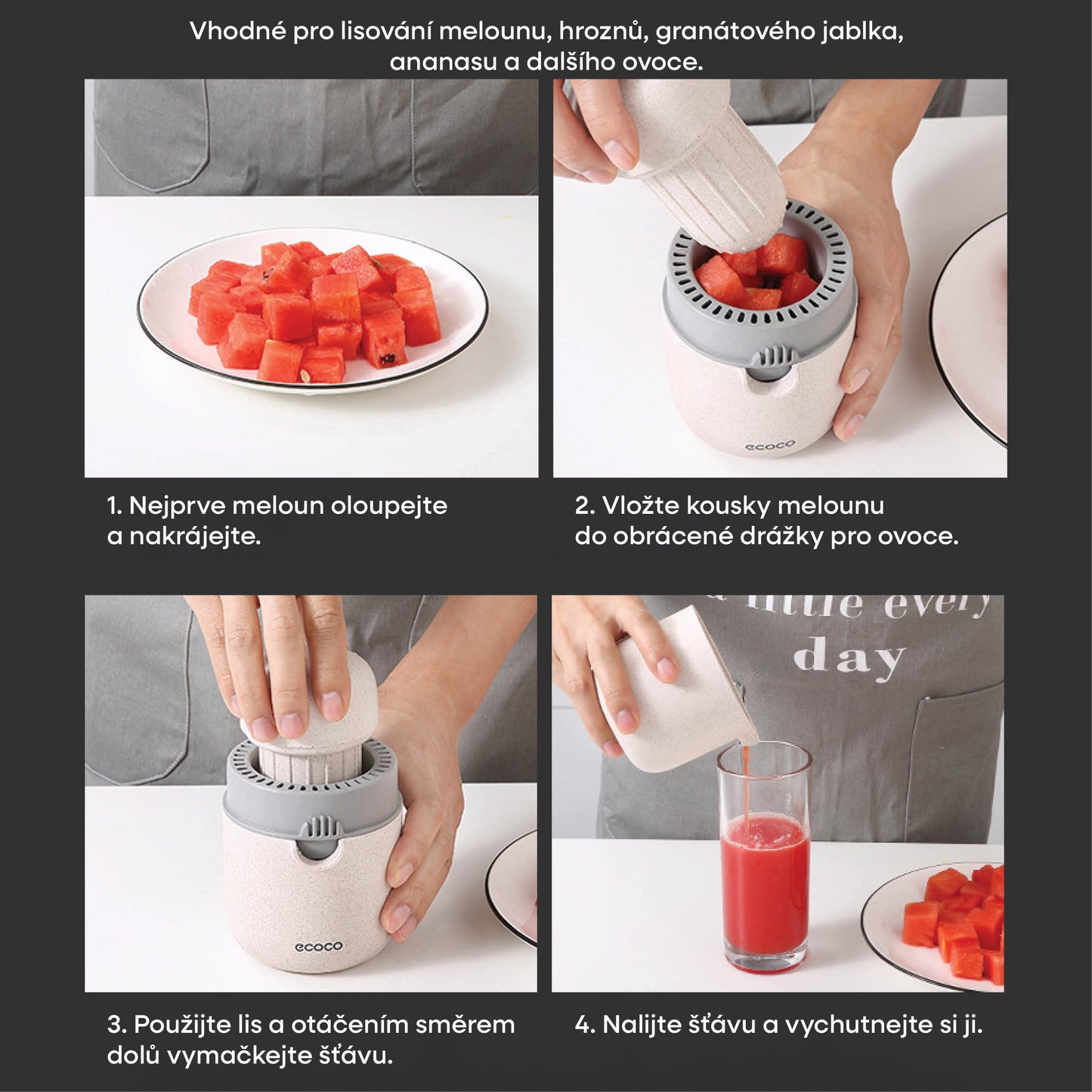 Ruční odšťavňovač