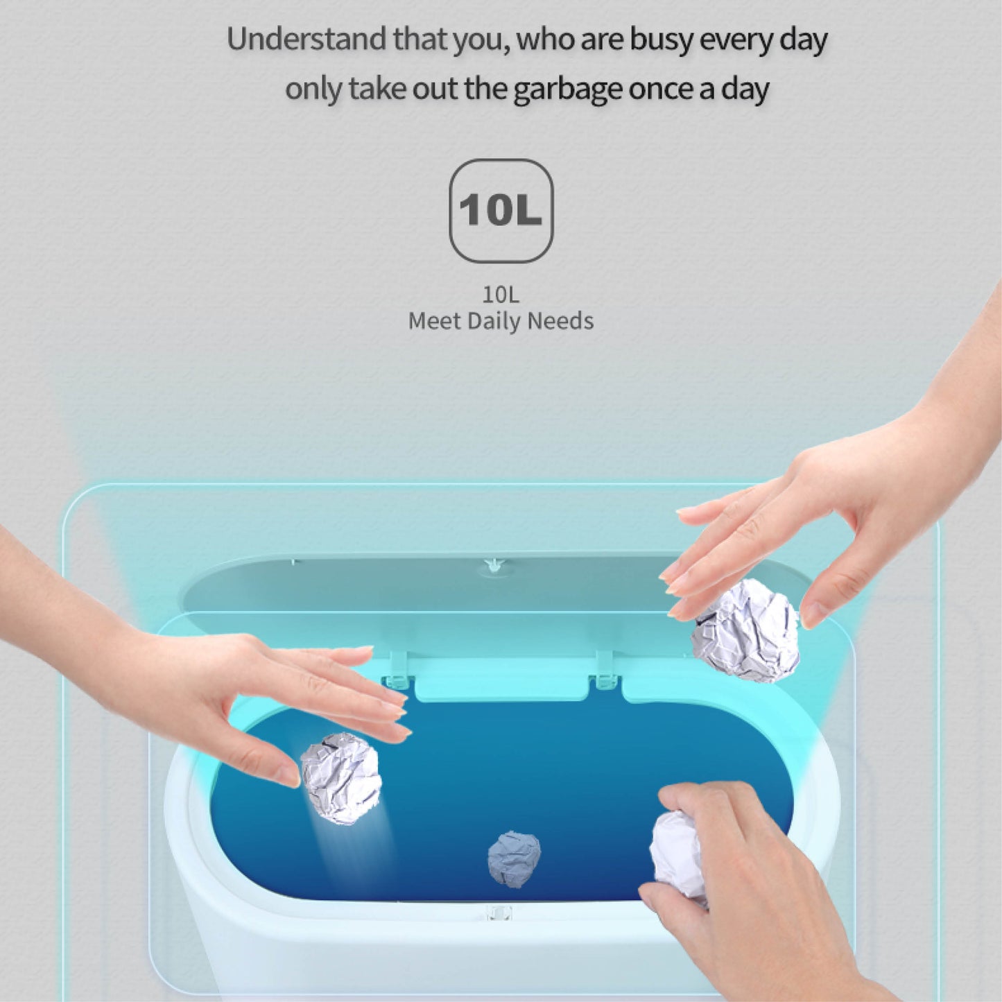 Odpadkový koš s otev. na dotek