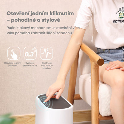 Odpadkový koš s otev. na dotek