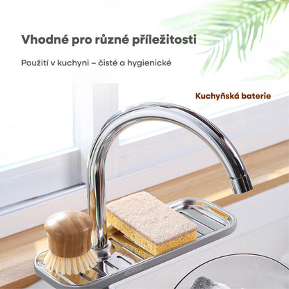 Polička na kohoutek - odkapávač