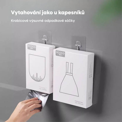 Pytel na odpad se stahovací šňůrkou – 5 rolí