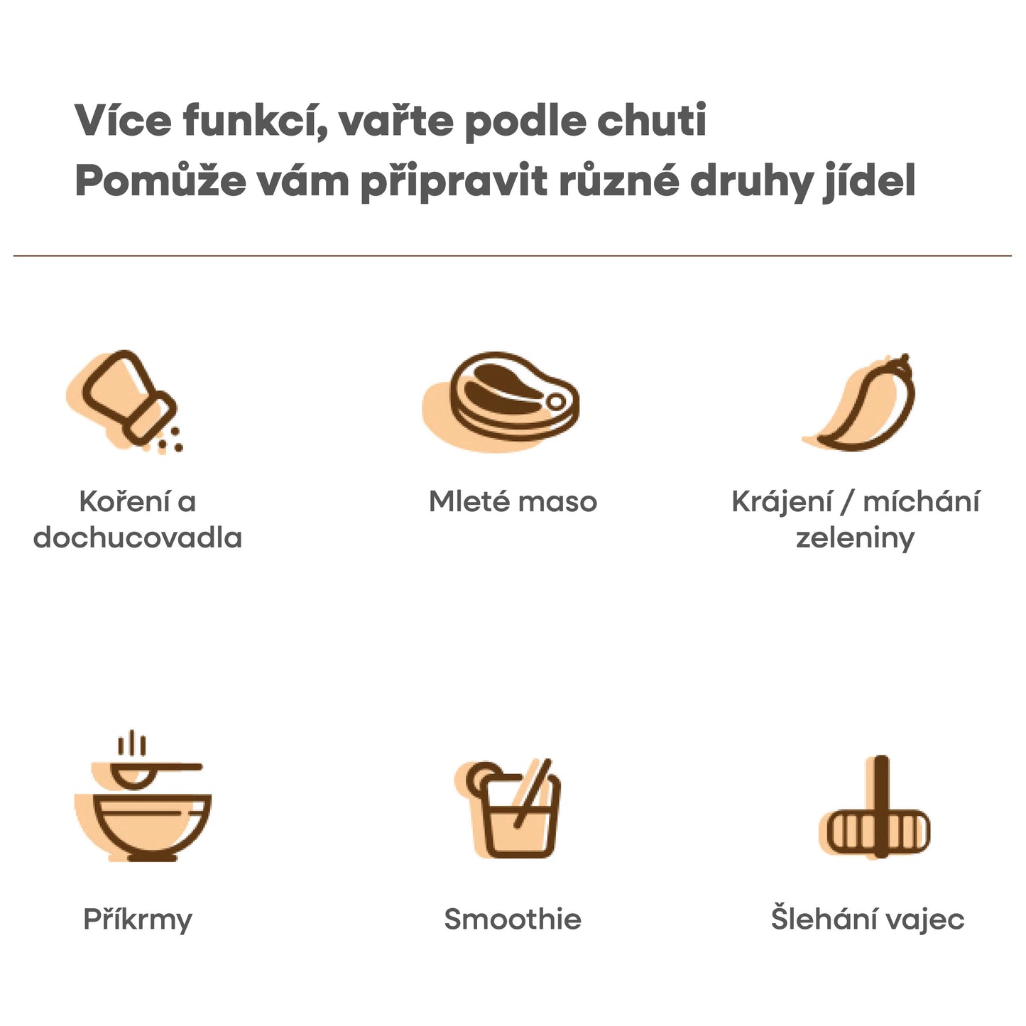 Multifunkční kráječ (střední)