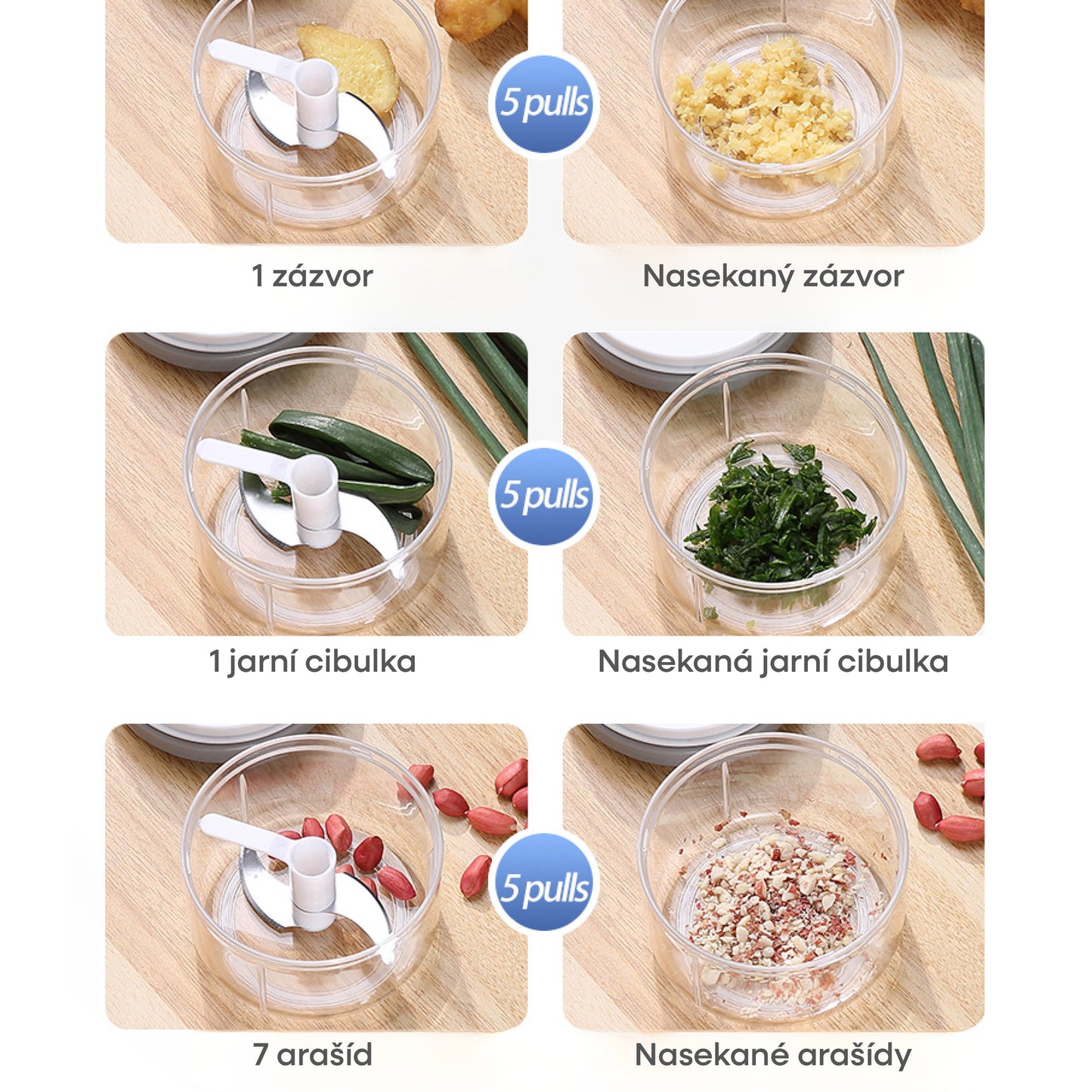 Multifunkční kráječ (střední)