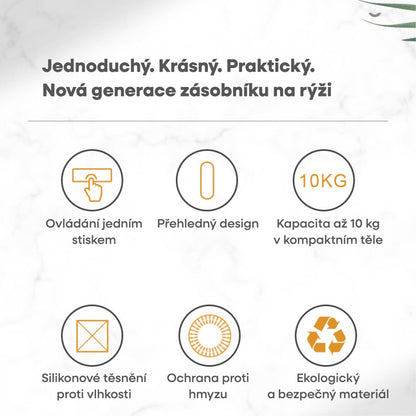 Zásobník na rýži s automatickým otevíráním (malý)
