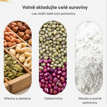 Zásobník na rýži s automatickým otevíráním (malý)