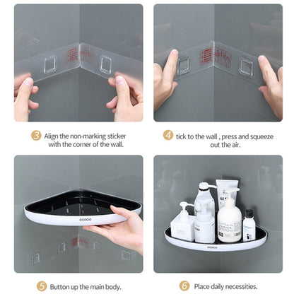 Rohová police do sprchy