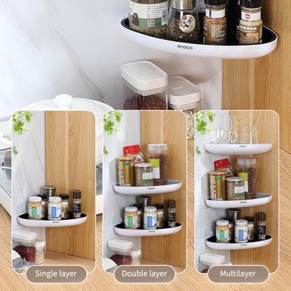 Rohová police do sprchy