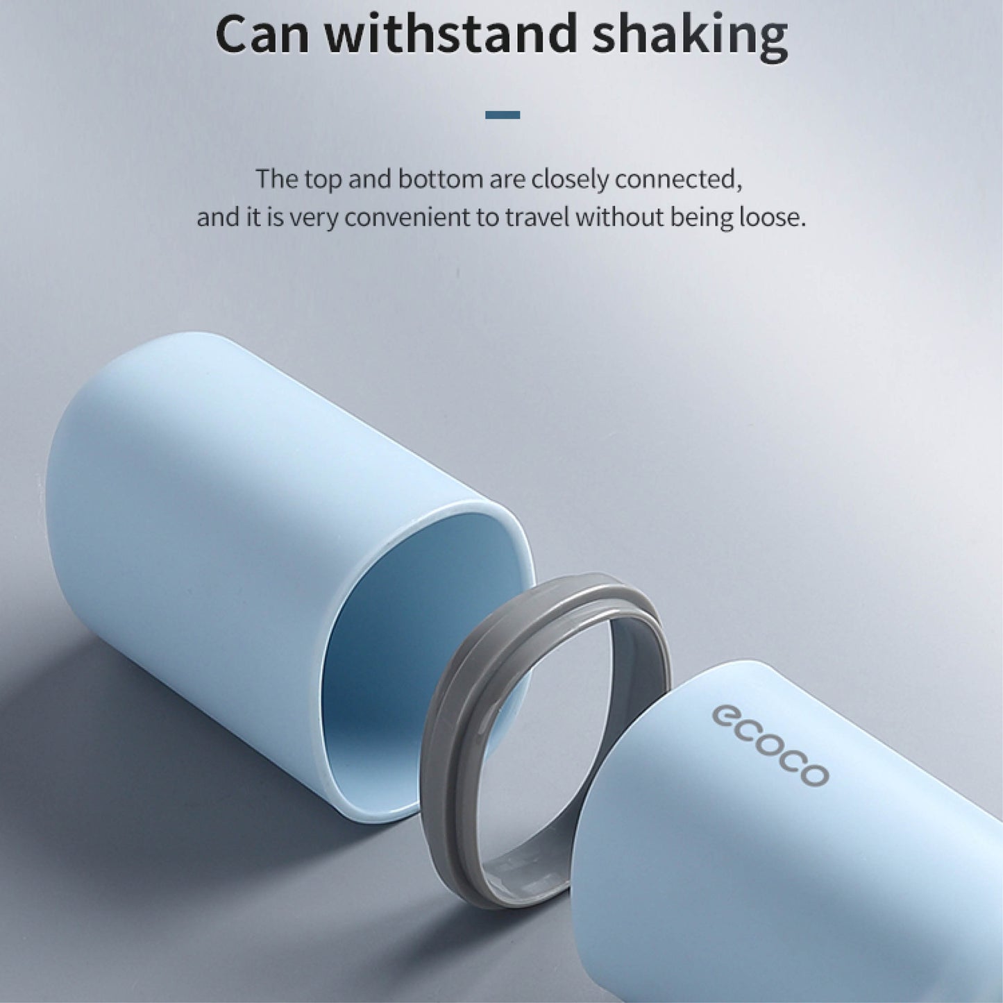 Přenosné pouzdro na zubní kartáčky a pastu