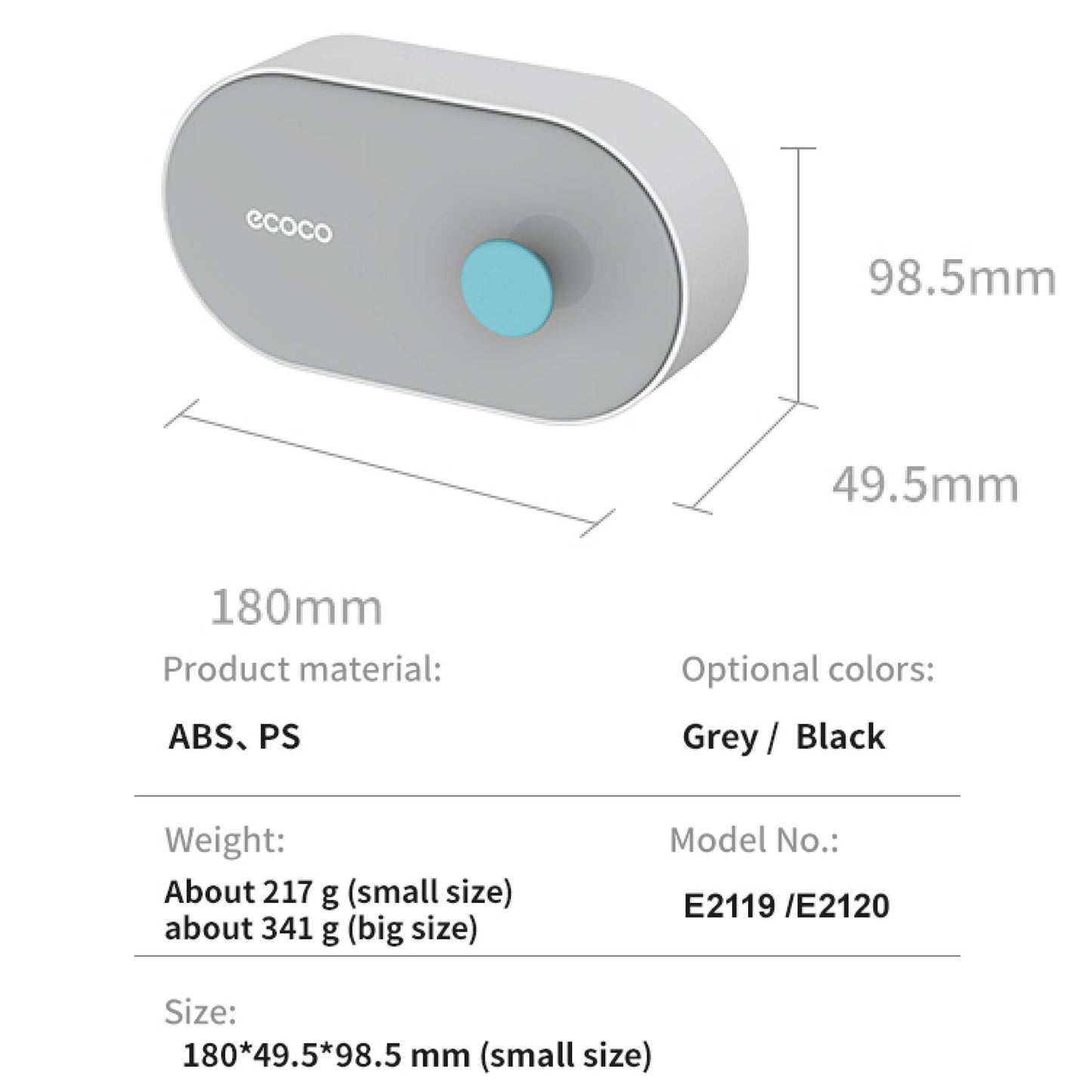 Nástěnná miska na mýdlo