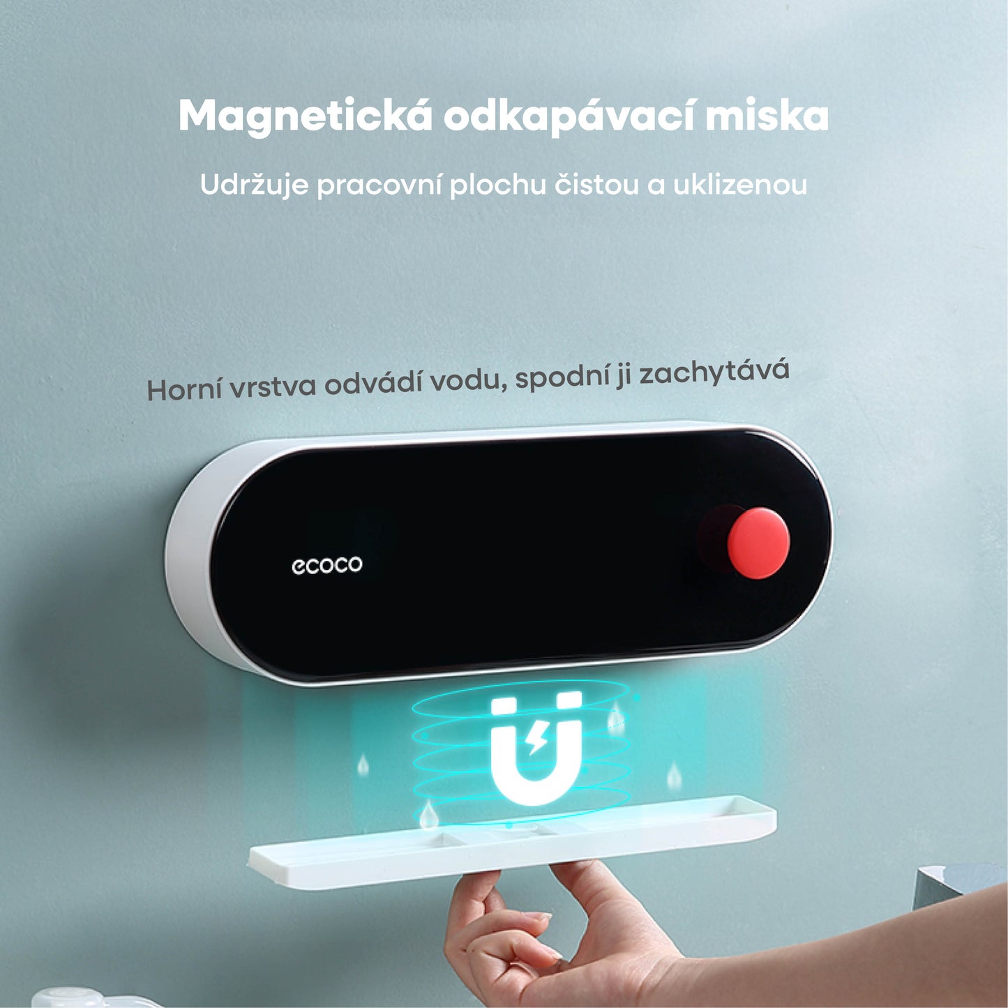 Nástěnná miska na mýdlo