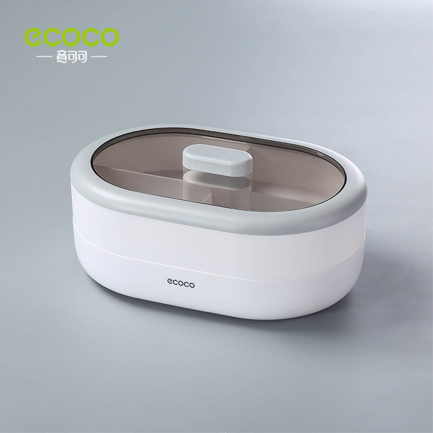 Krabička na potraviny s oddělovacím tácem (dvouvrstvý)