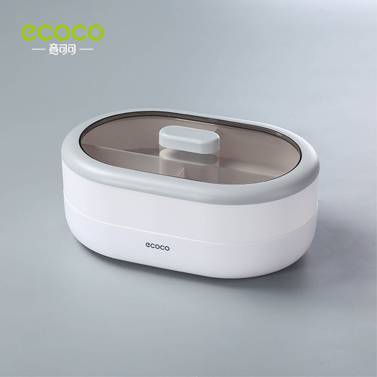 Krabička na potraviny s oddělovacím tácem (dvouvrstvý)