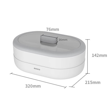 Krabička na potraviny s oddělovacím tácem (dvouvrstvý)