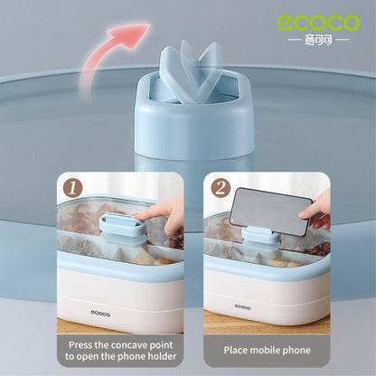 Krabička na potraviny s oddělovacím tácem (dvouvrstvý)