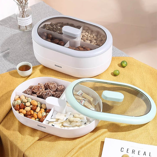 Krabička na potraviny s oddělovacím tácem (dvouvrstvý)