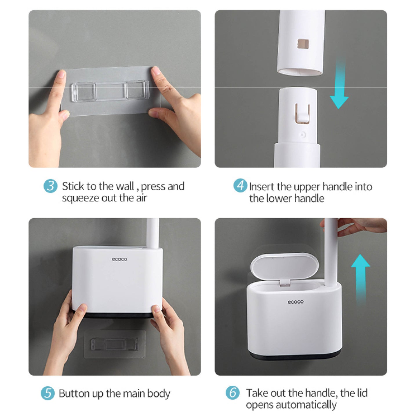 Jednorázový kartáč na WC (malý)