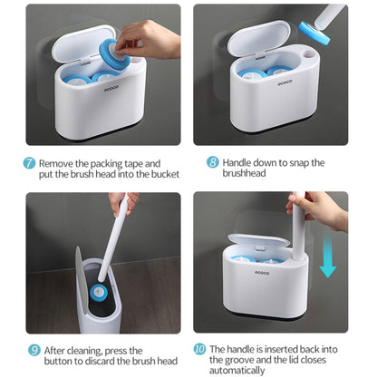 Jednorázový kartáč na WC (malý)