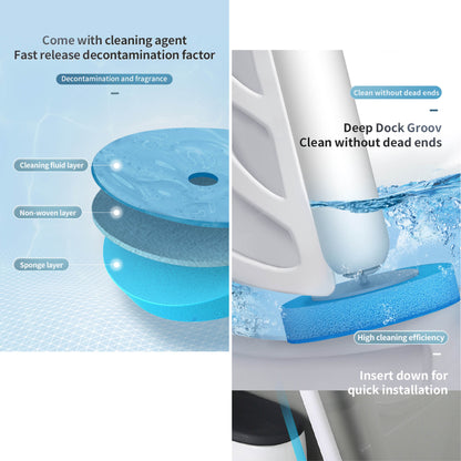 Jednorázový kartáč na WC (malý)