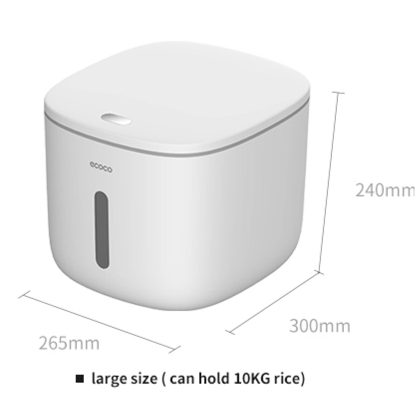 Zásobník na rýži s automatickým otevíráním (velký)