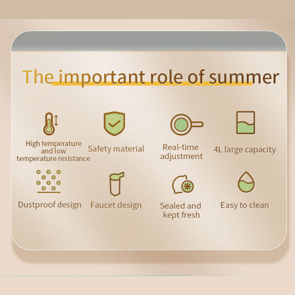 Nádoba s kohoutkem do lednice