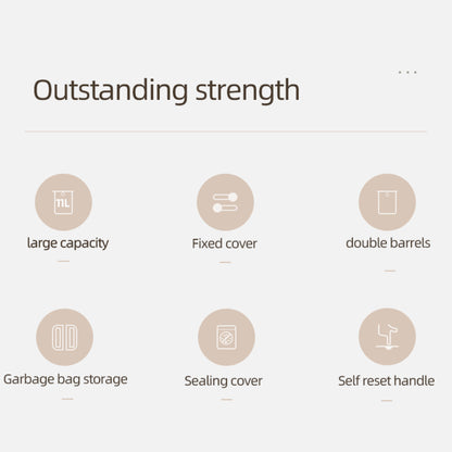 Odpadkový koš s pedálem – malý