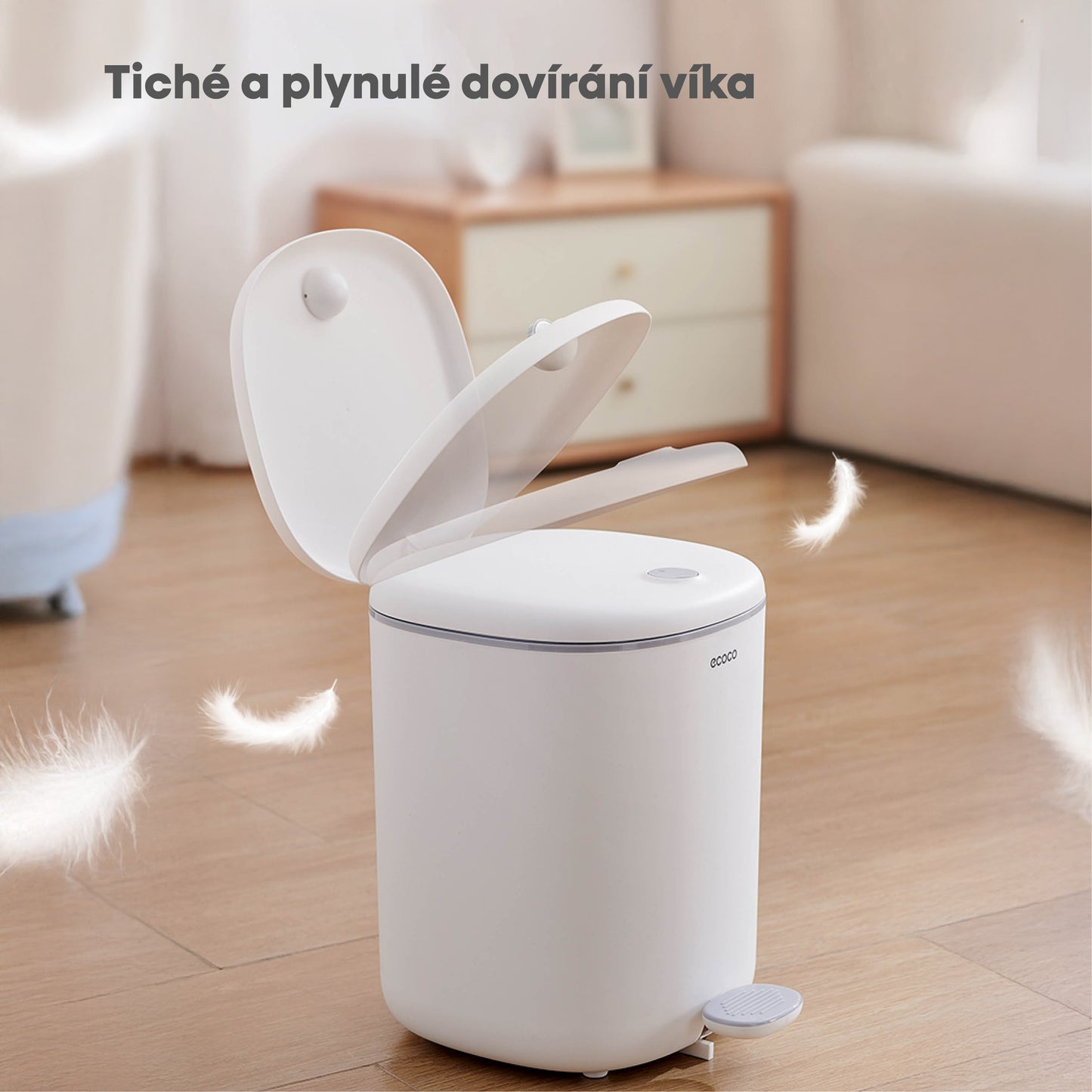 Odpadkový koš s pedálem – malý