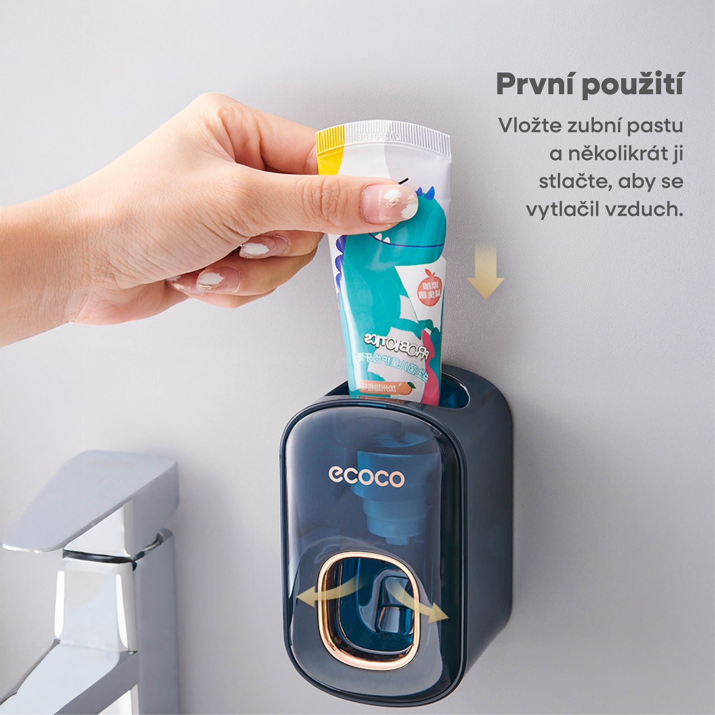 Automatický dávkovač zubní pasty