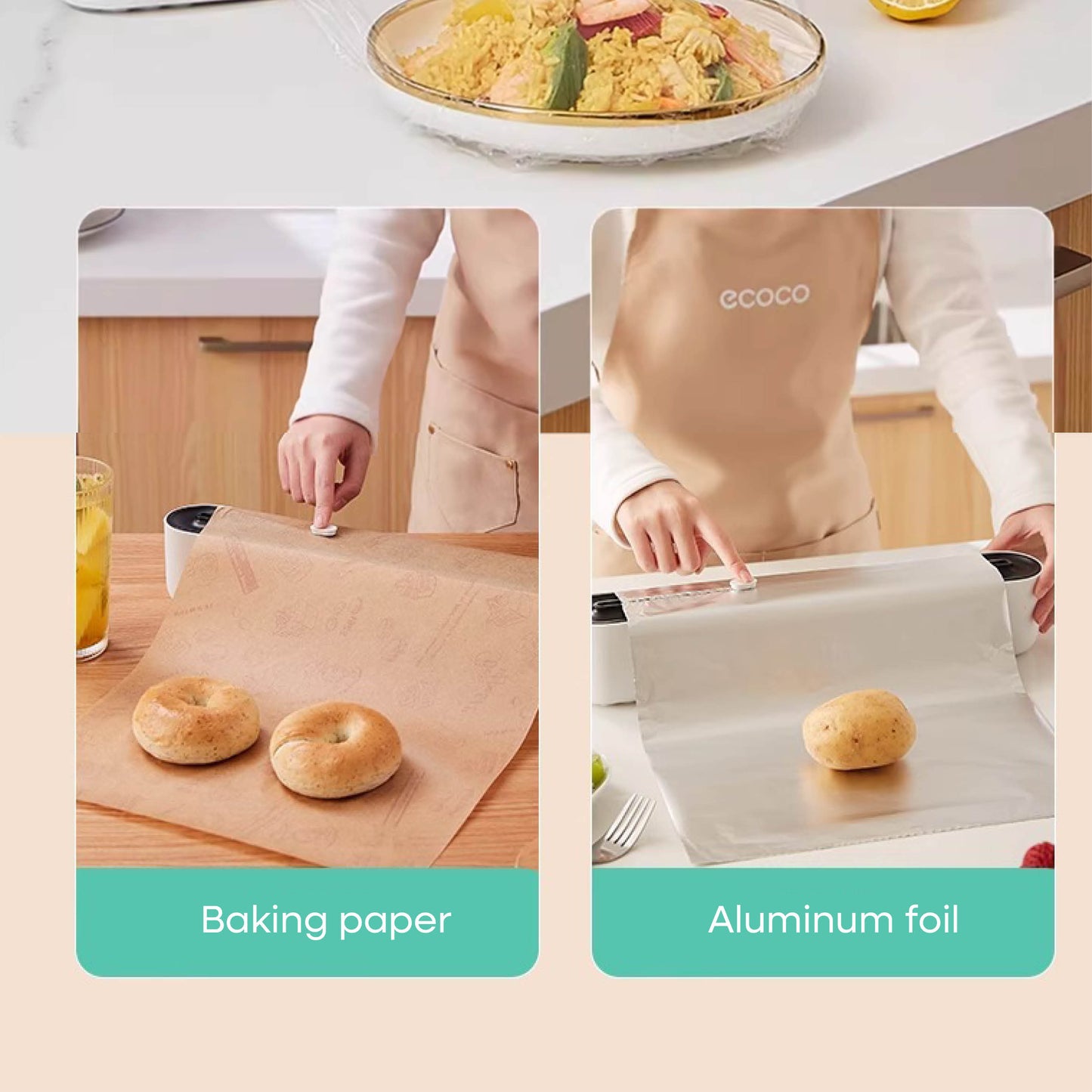 Řezačka potravinové fólie