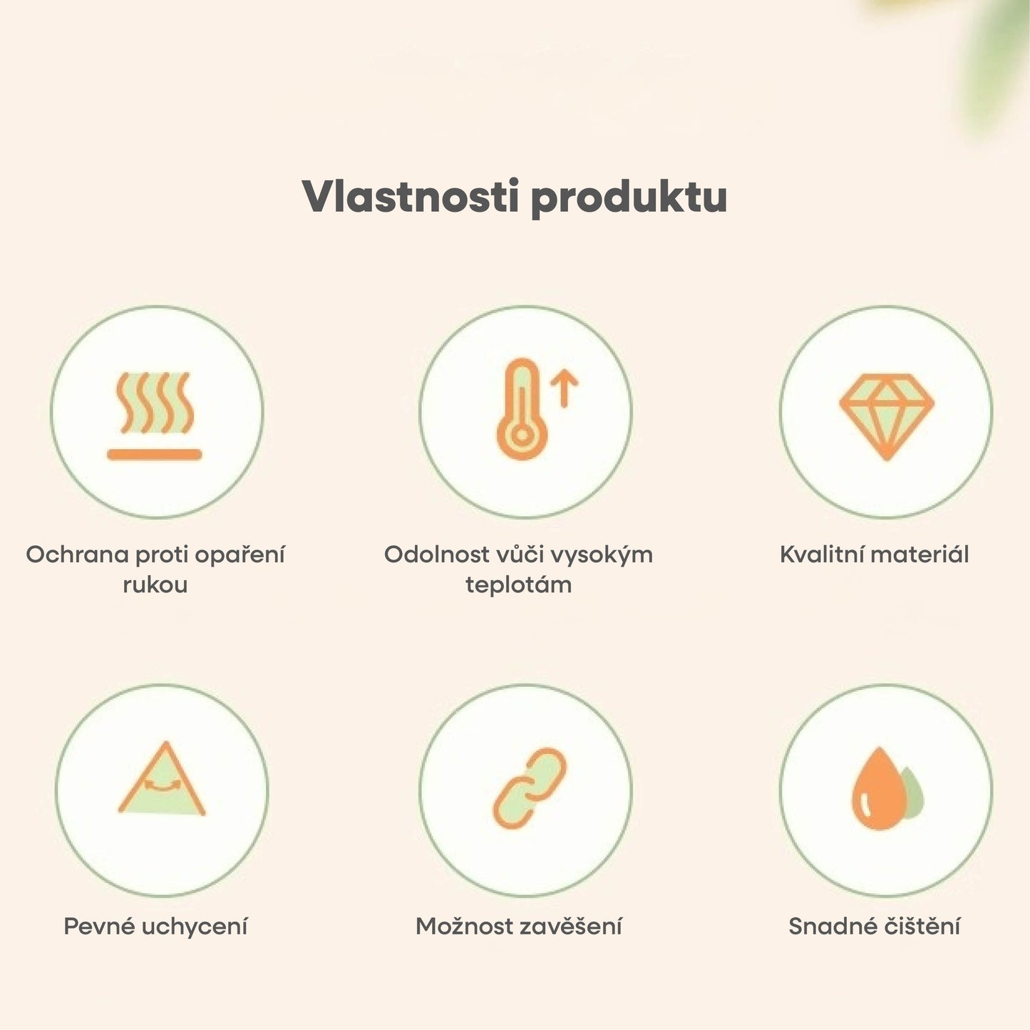 Silikonová chňapka