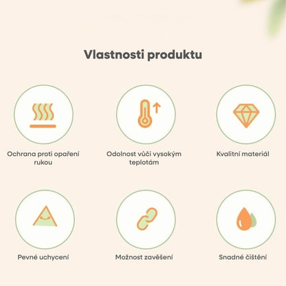 Silikonová chňapka