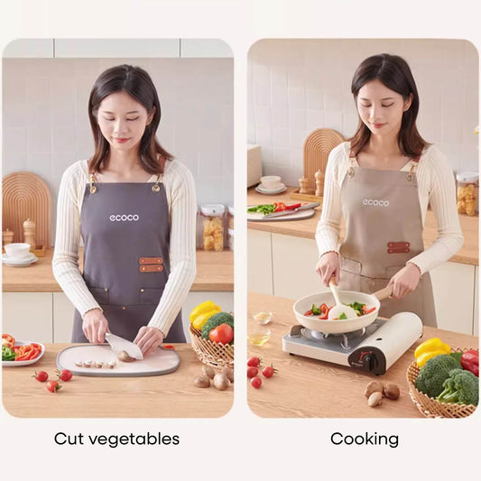 Voděodolná zástěra s popruhy