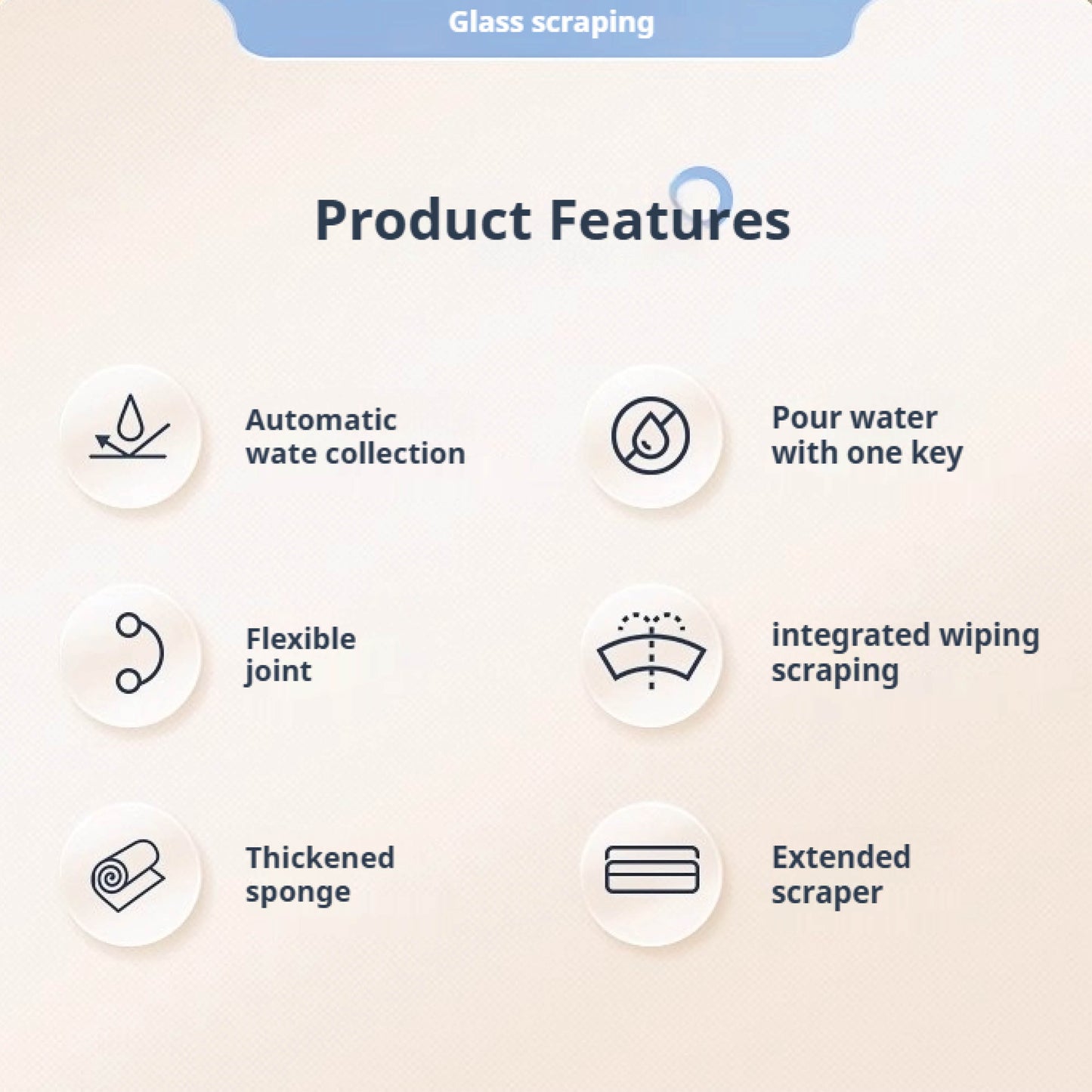 Teleskopická okenní stěrka