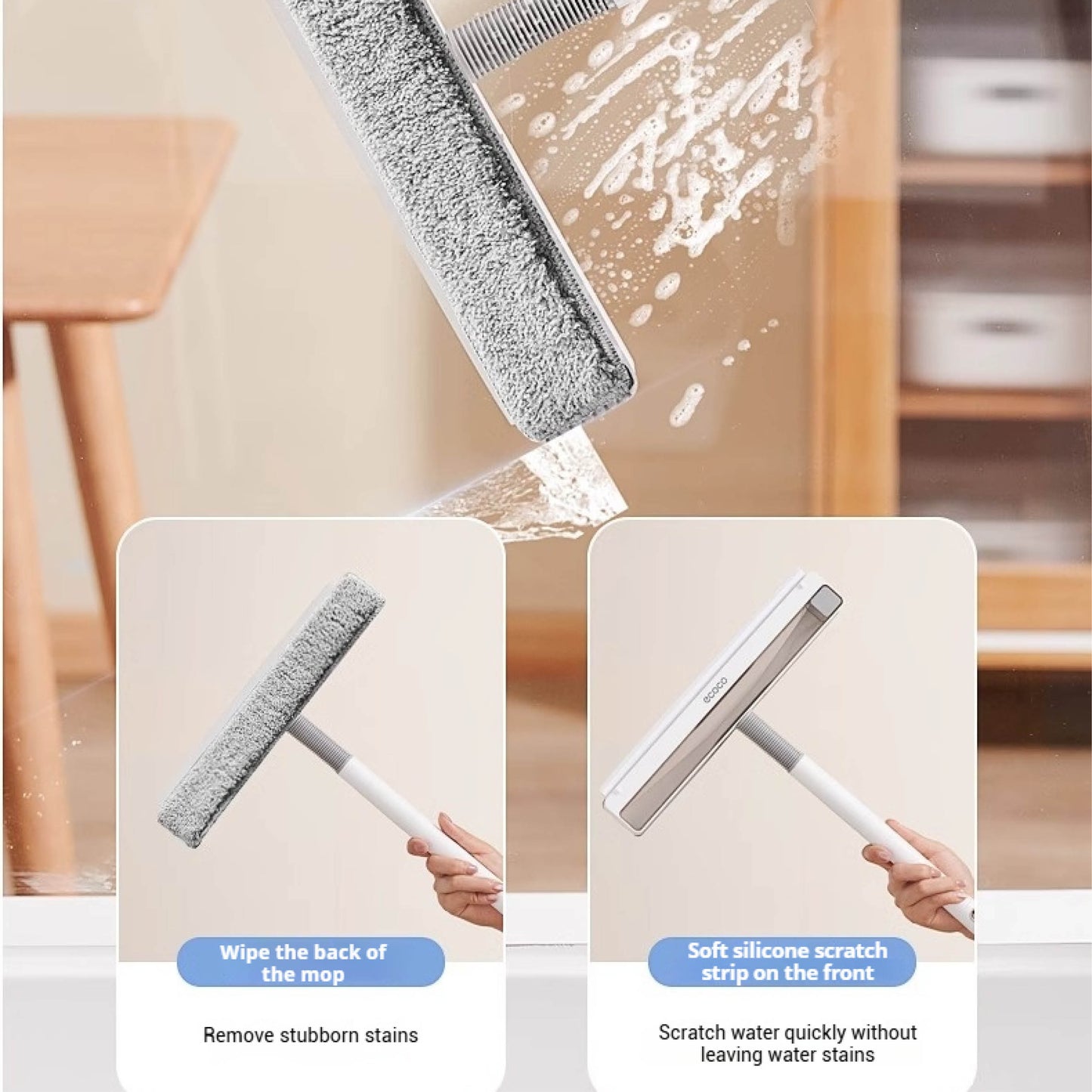 Teleskopická okenní stěrka